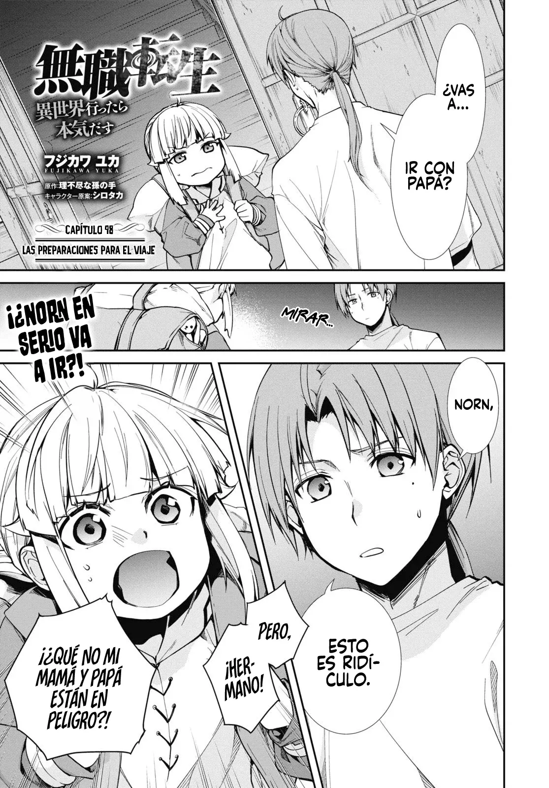 Mushoku Tensei: Isekai Ittara Honki Dasu Capítulo 98 - Página 6 en español