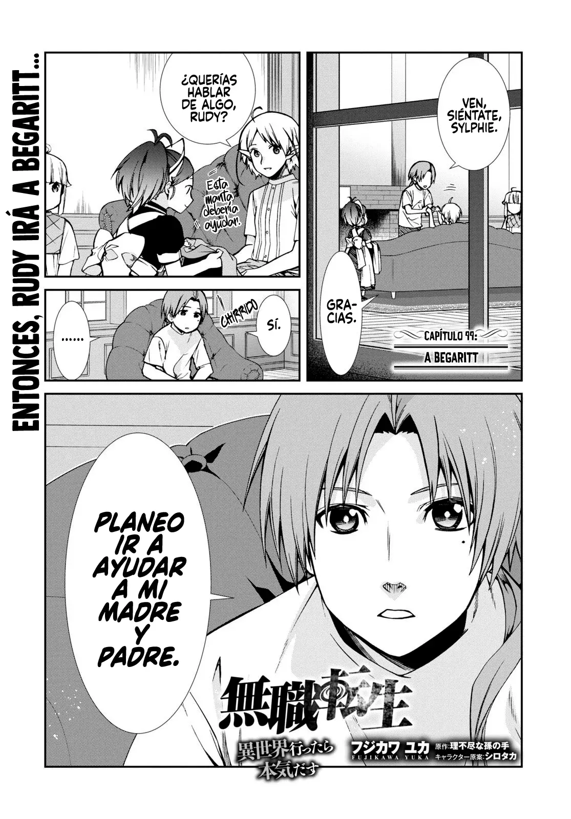 Mushoku Tensei: Isekai Ittara Honki Dasu Capítulo 99 - Página 3 en español