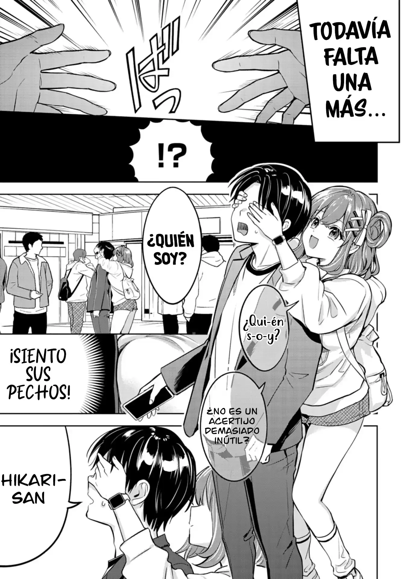 Su recompensa por salvar a la mujer caída fue la oportunidad de salir con sus hermosas hijas gemelas. Capítulo 3.2 - Página 12 en español