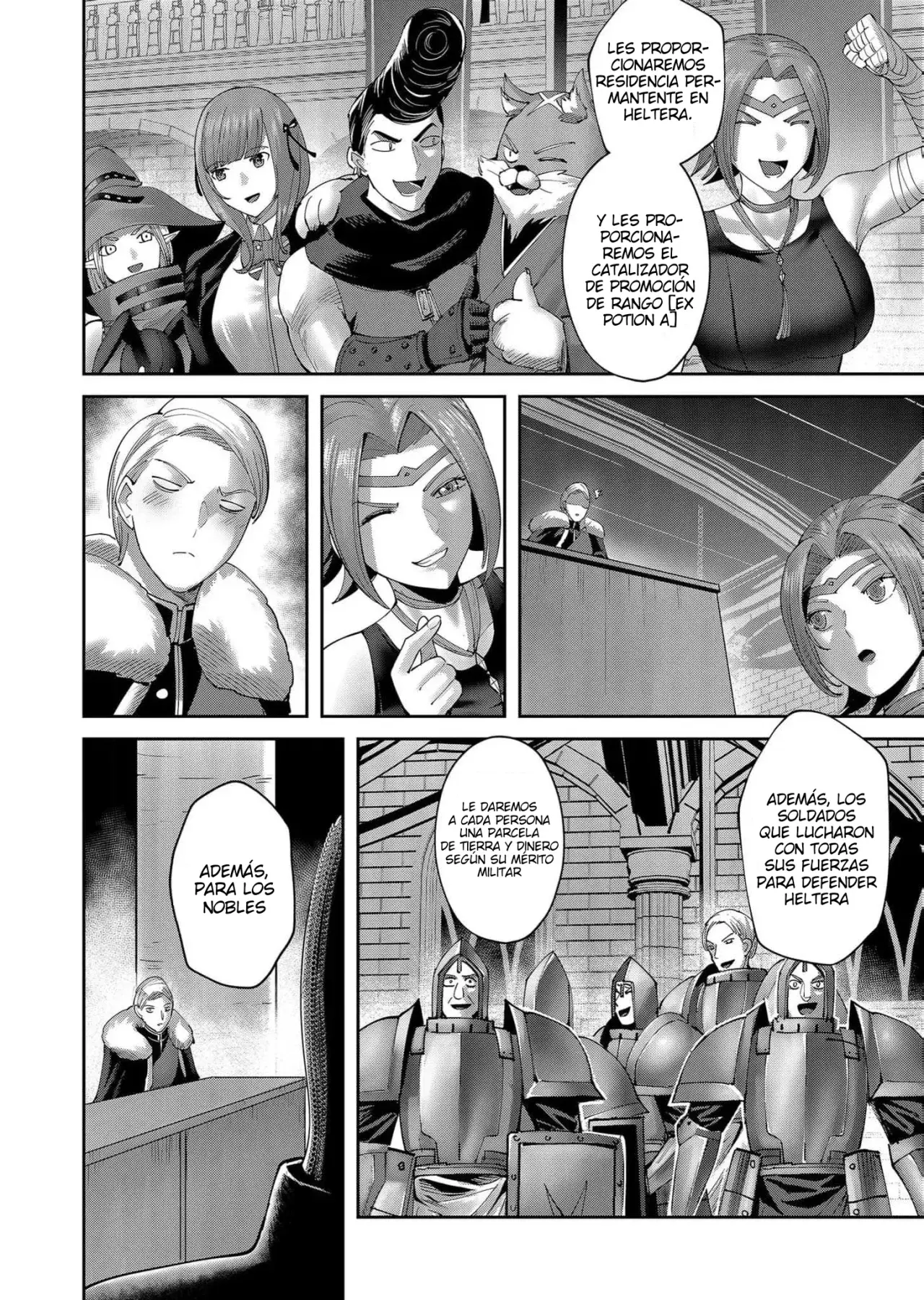 Kichiku Eiyuu Capítulo 61 - Página 3 en español