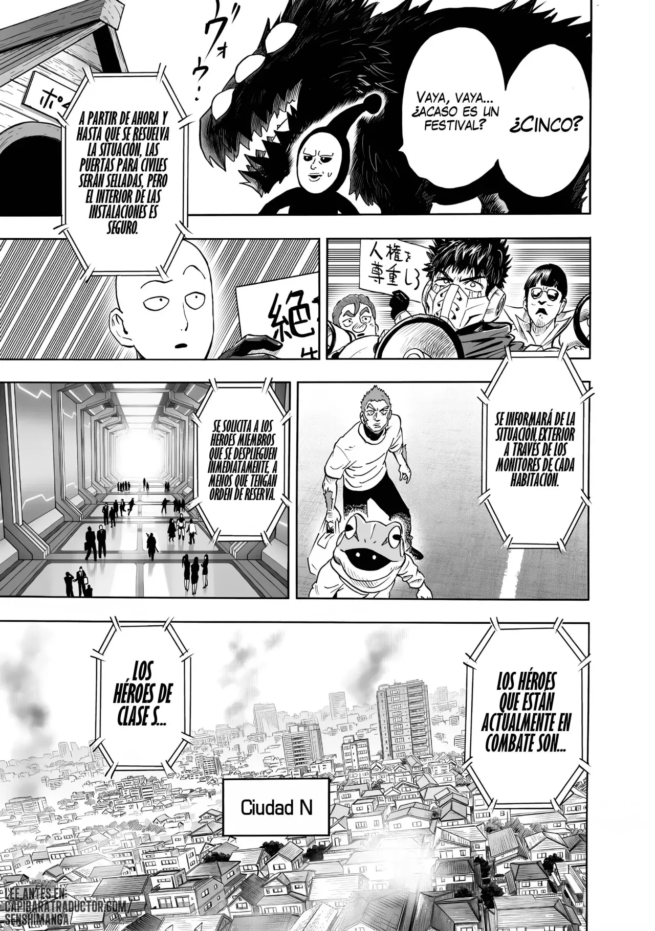 One Punch-Man Capítulo 285 - Página 10 en español