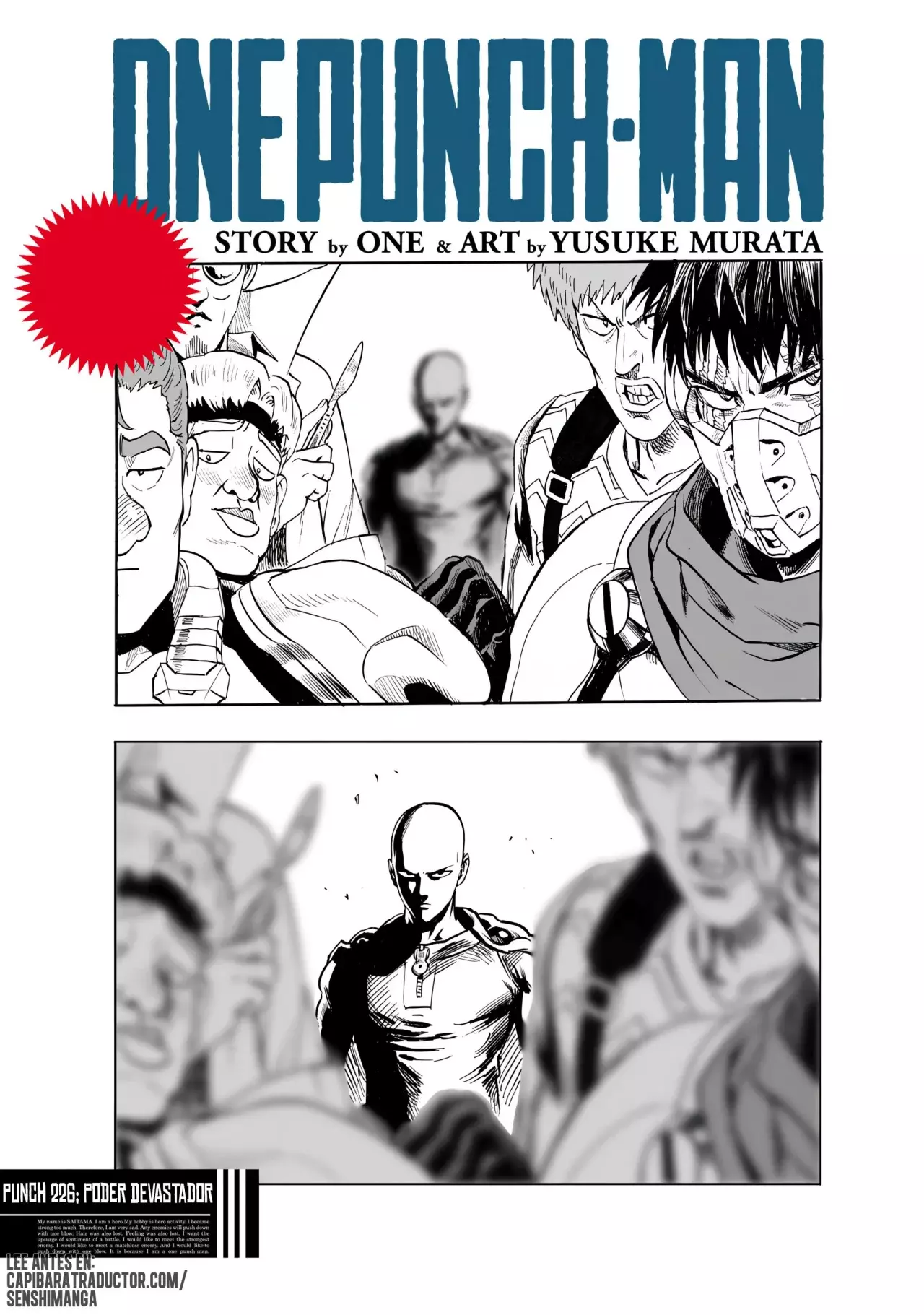 One Punch-Man Capítulo 285 - Página 4 en español