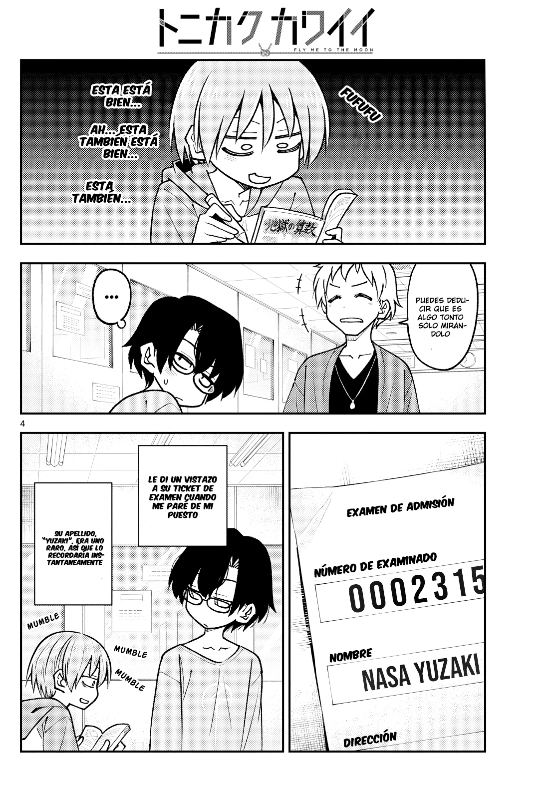 Tonikaku Kawaii Capítulo 238 - Página 5 en español
