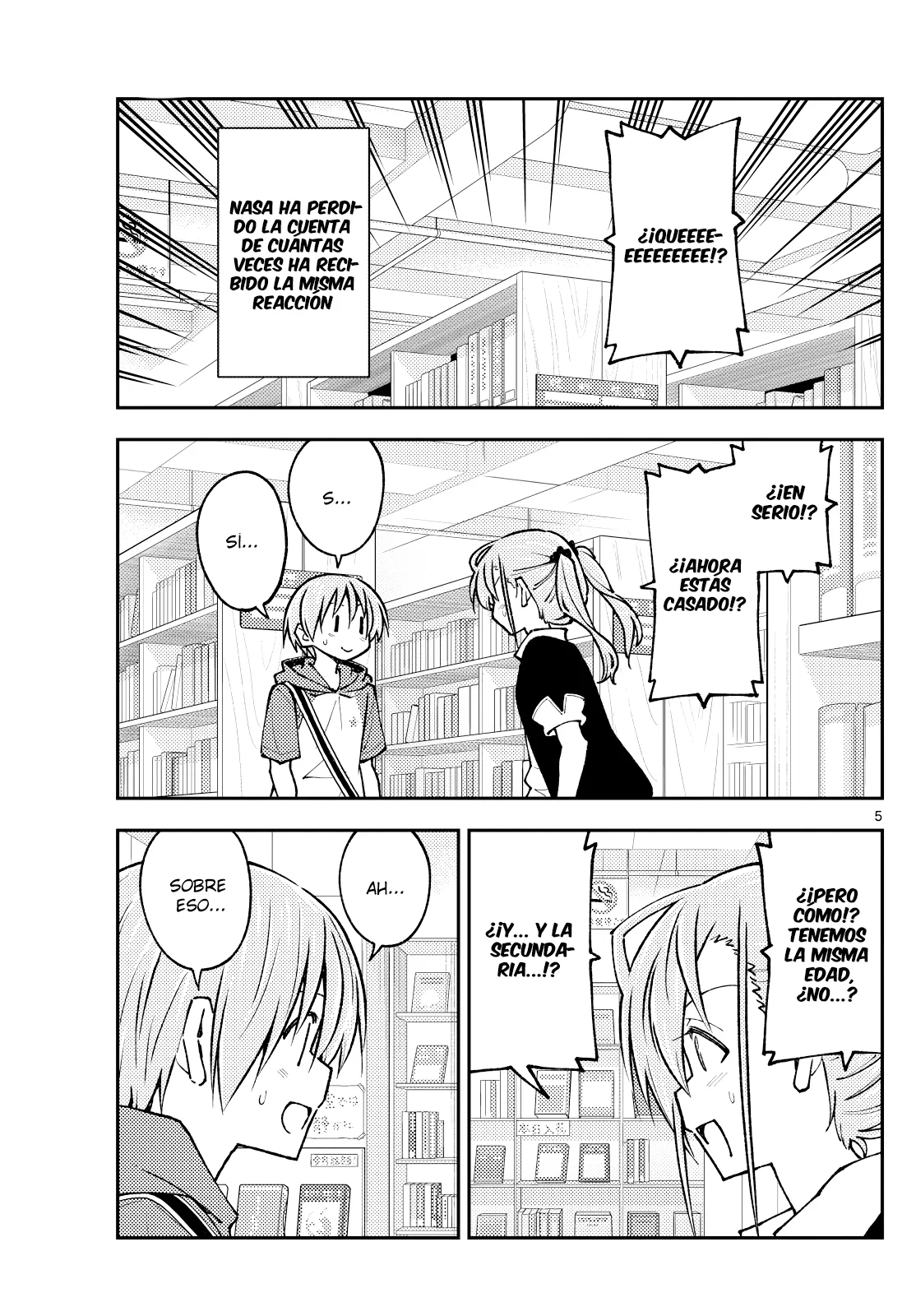 Tonikaku Kawaii Capítulo 241 - Página 7 en español