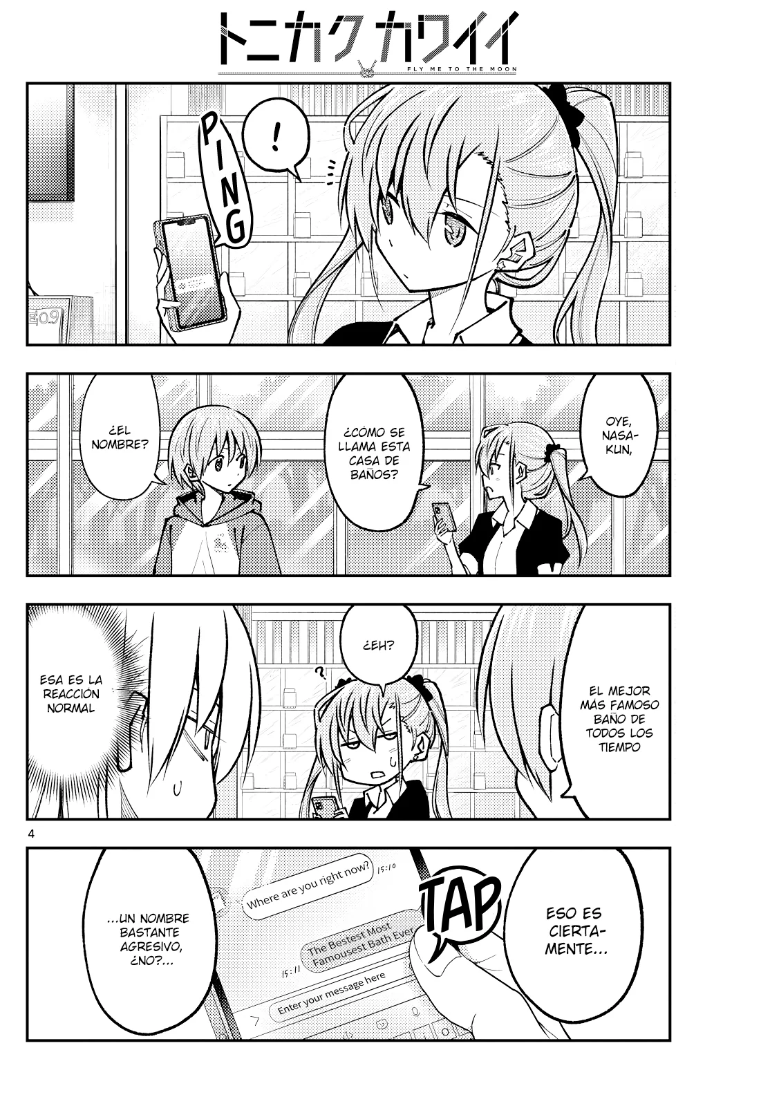 Tonikaku Kawaii Capítulo 242 - Página 6 en español