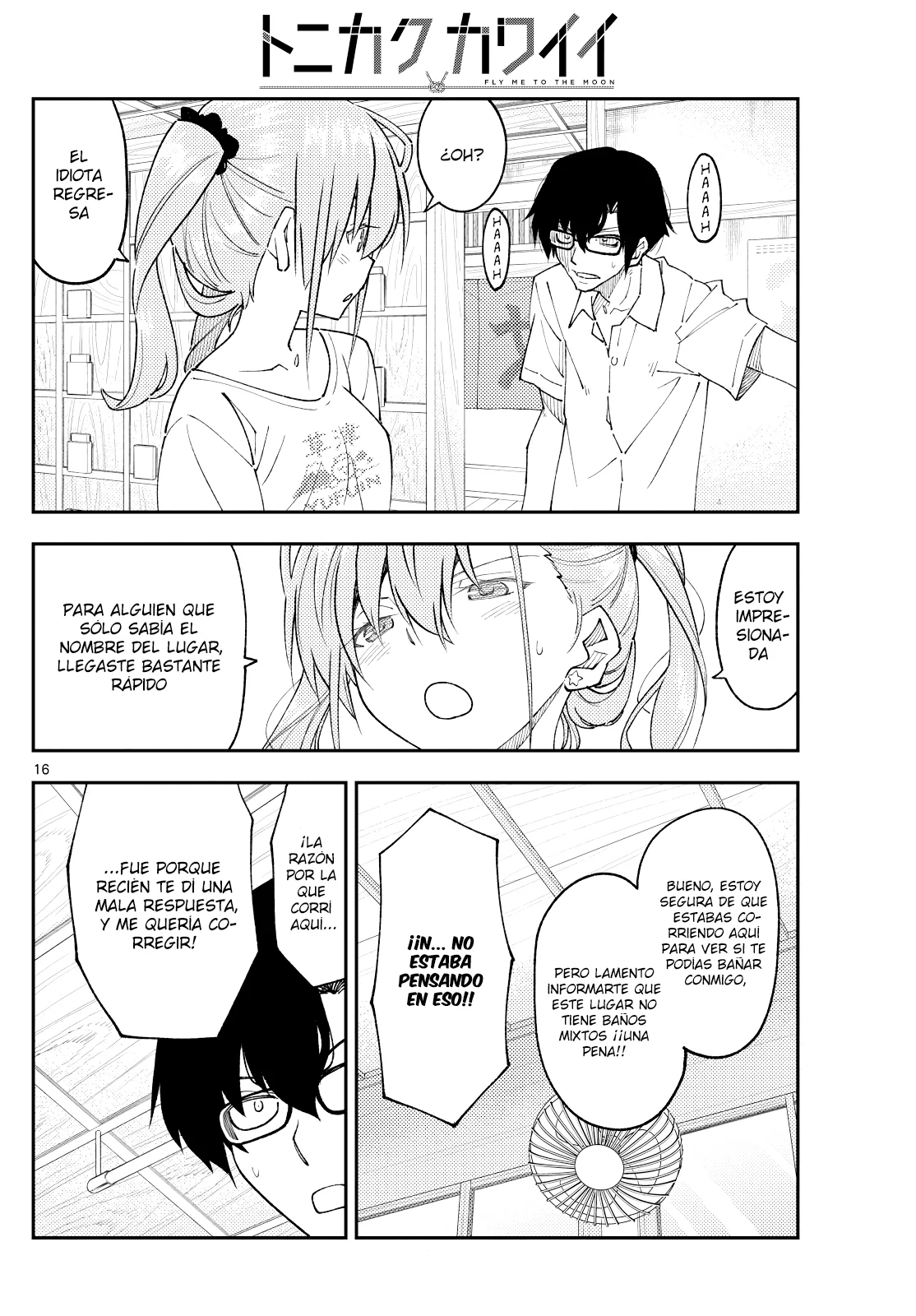 Tonikaku Kawaii Capítulo 243 - Página 18 en español