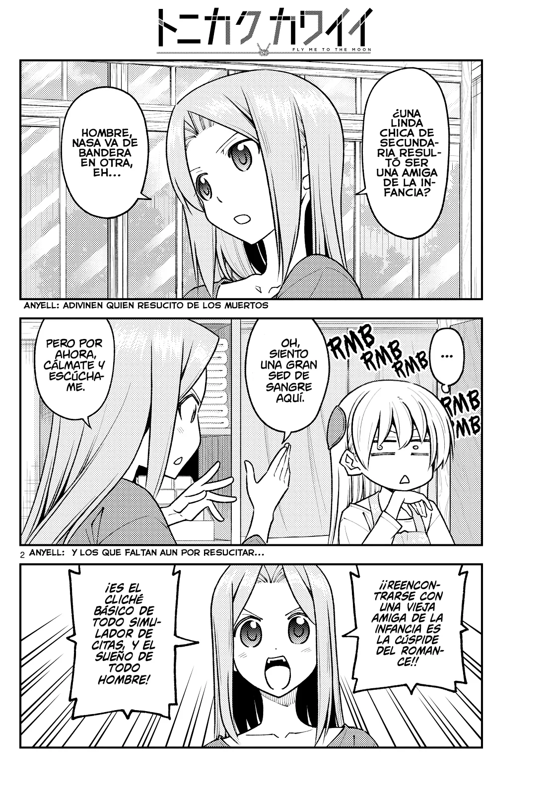 Tonikaku Kawaii Capítulo 244 - Página 3 en español