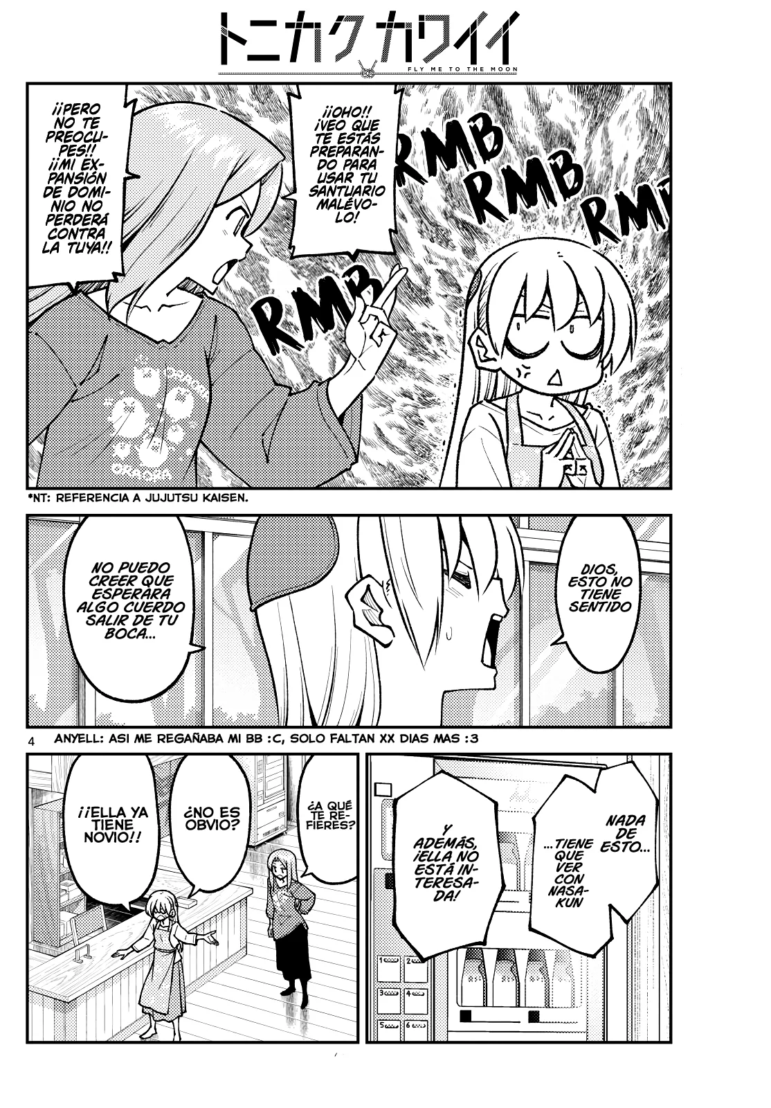 Tonikaku Kawaii Capítulo 244 - Página 5 en español