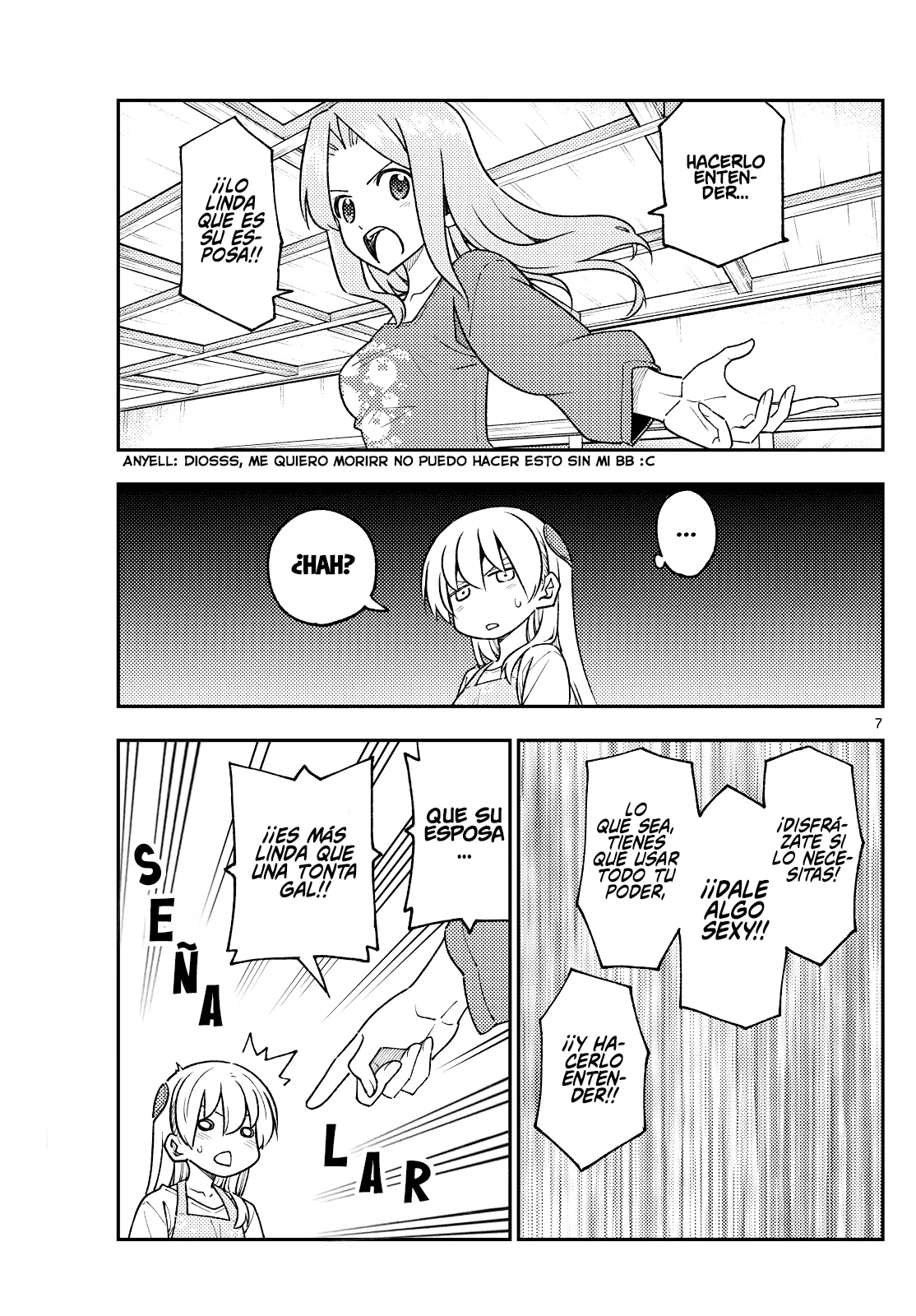 Tonikaku Kawaii Capítulo 244 - Página 8 en español