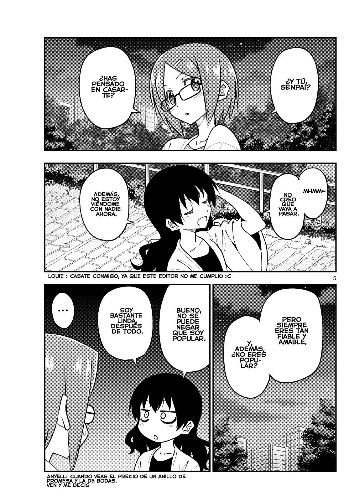 Tonikaku Kawaii Capítulo 245 - Página 6 en español