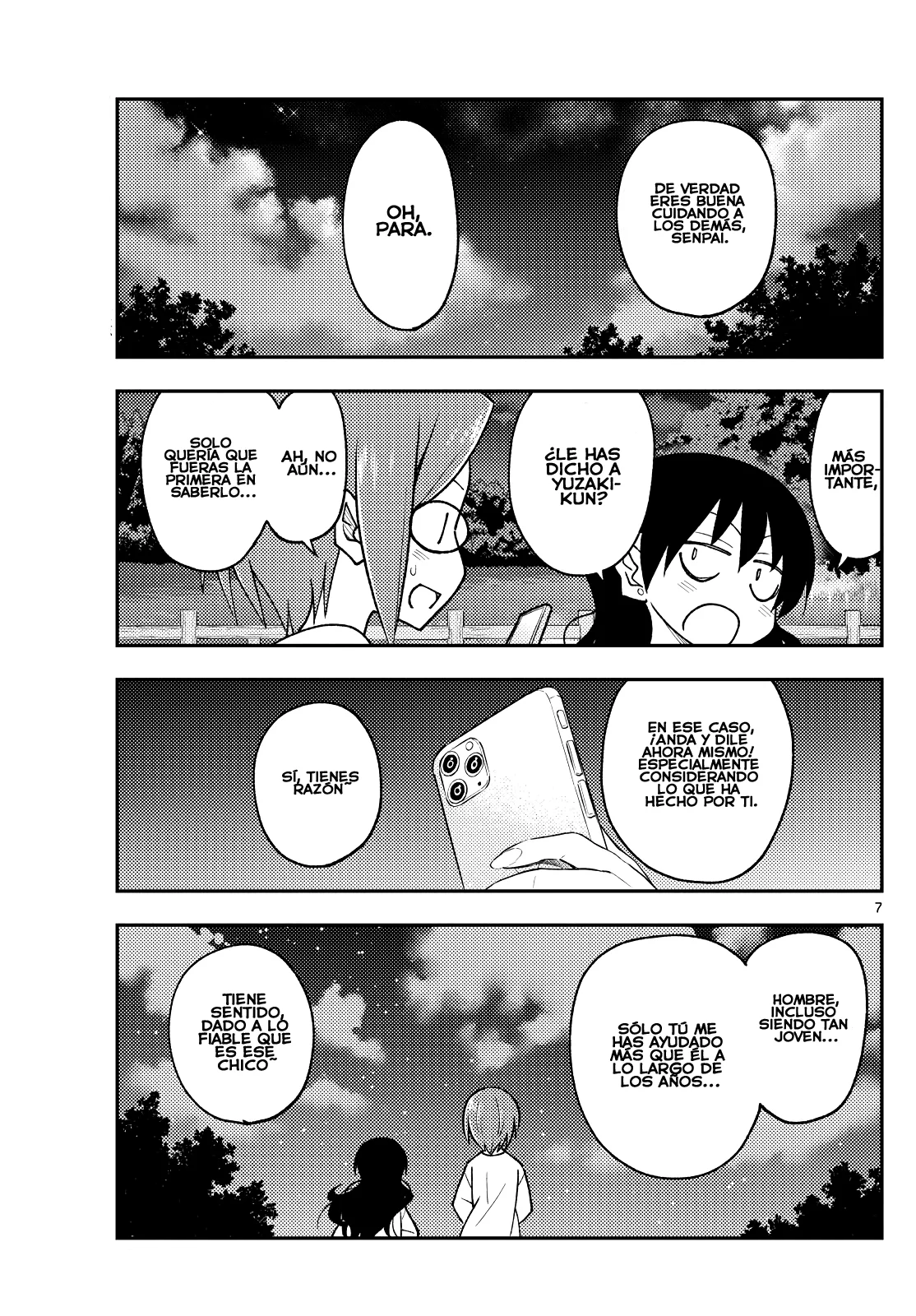 Tonikaku Kawaii Capítulo 245 - Página 8 en español