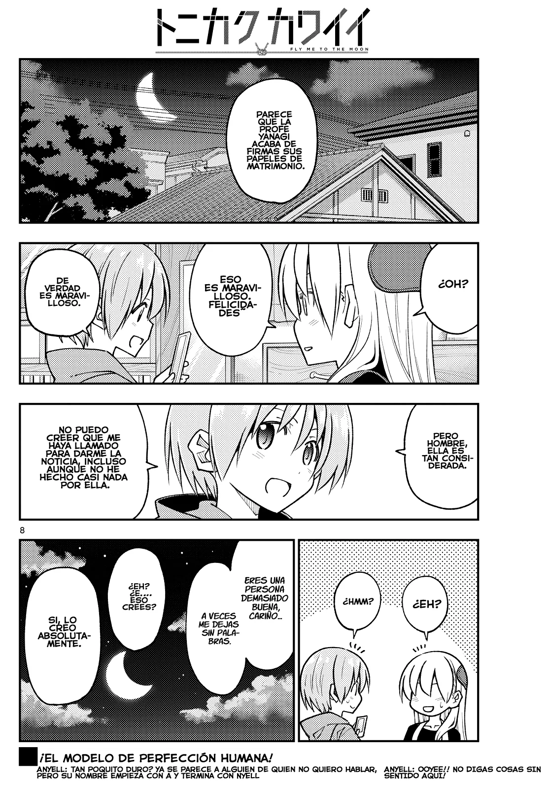 Tonikaku Kawaii Capítulo 245 - Página 9 en español