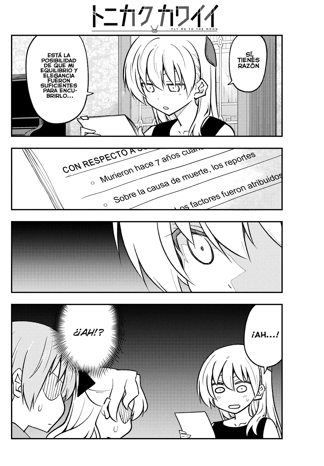 Tonikaku Kawaii Capítulo 247 - Página 12 en español