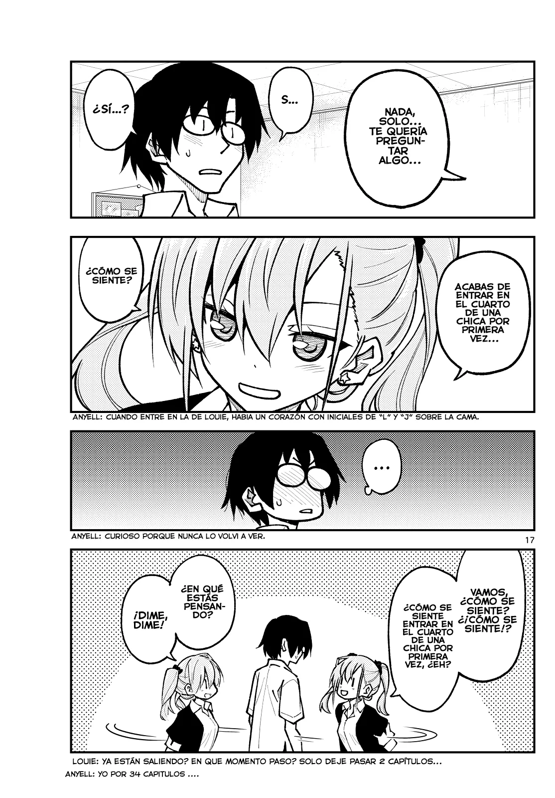 Tonikaku Kawaii Capítulo 247 - Página 19 en español