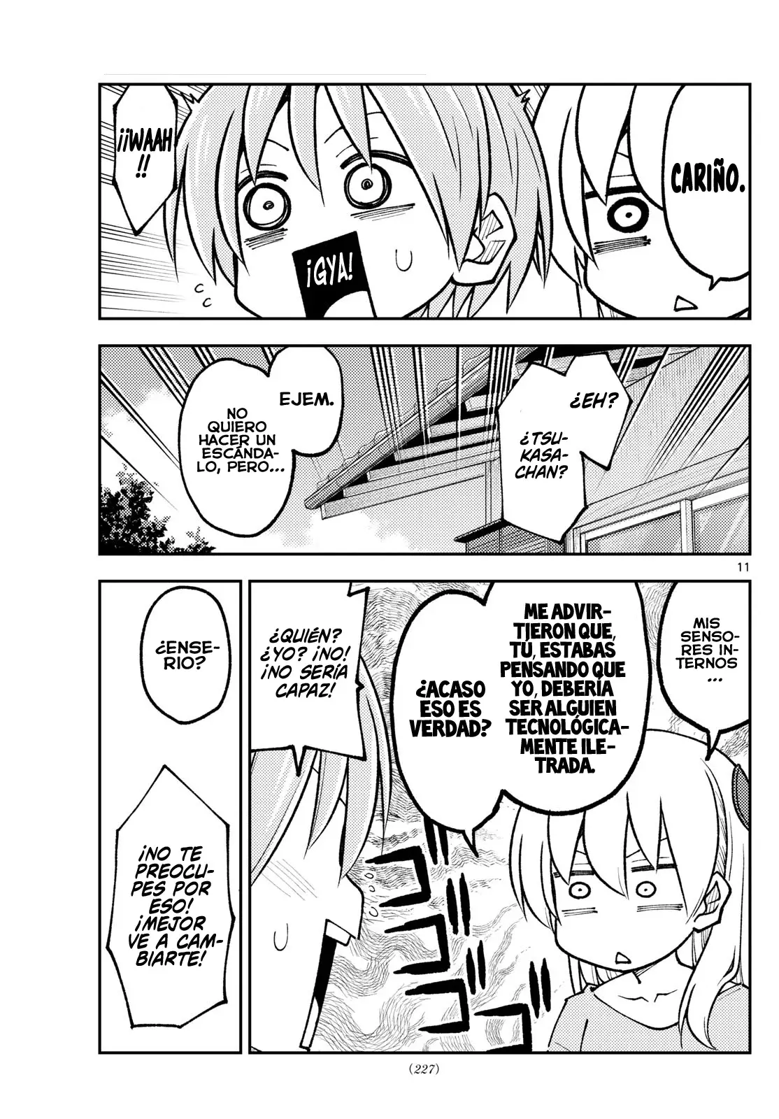 Tonikaku Kawaii Capítulo 256 - Página 13 en español
