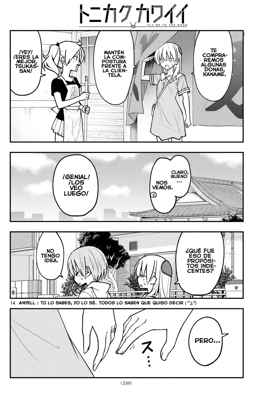 Tonikaku Kawaii Capítulo 256 - Página 16 en español