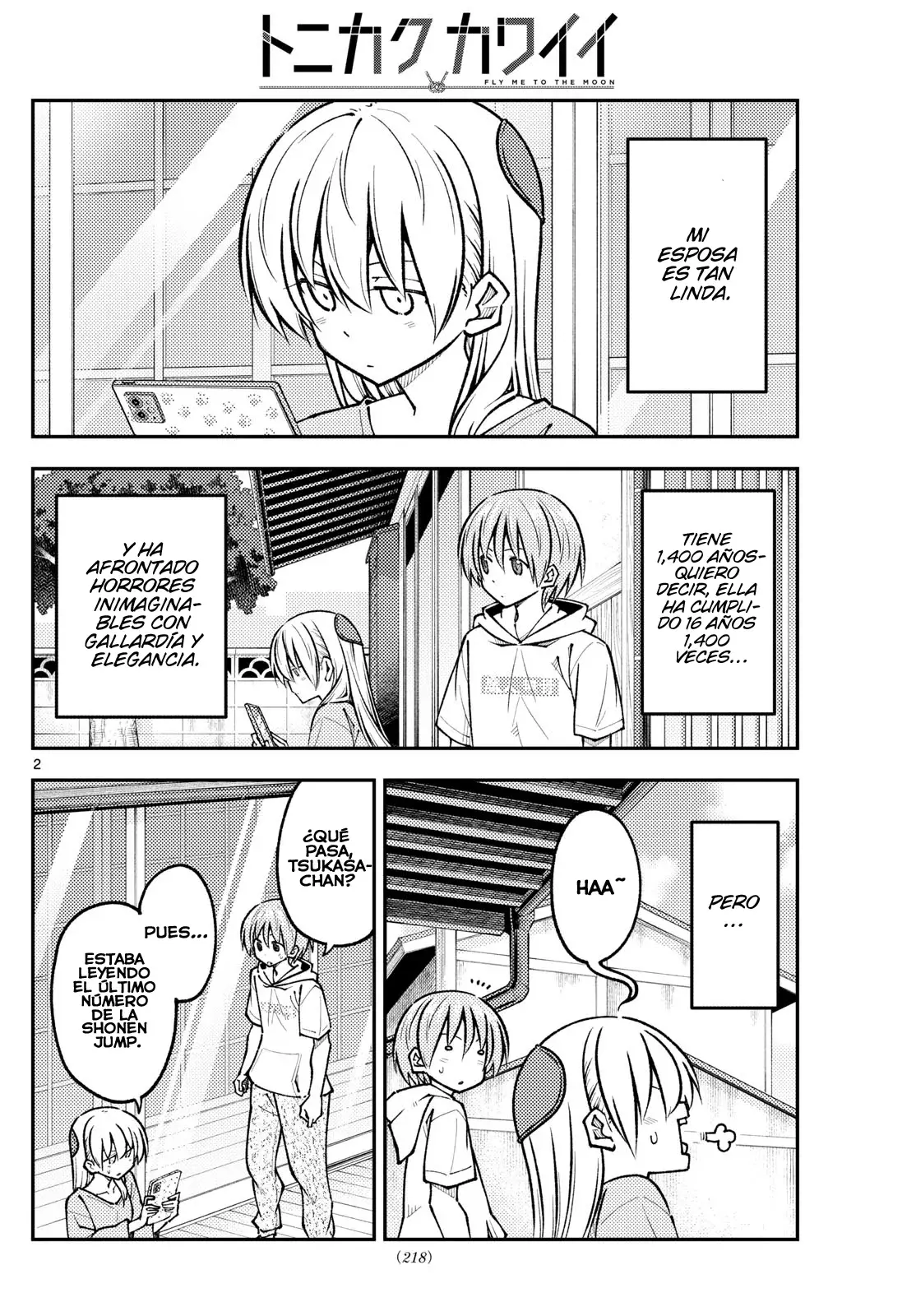Tonikaku Kawaii Capítulo 256 - Página 4 en español
