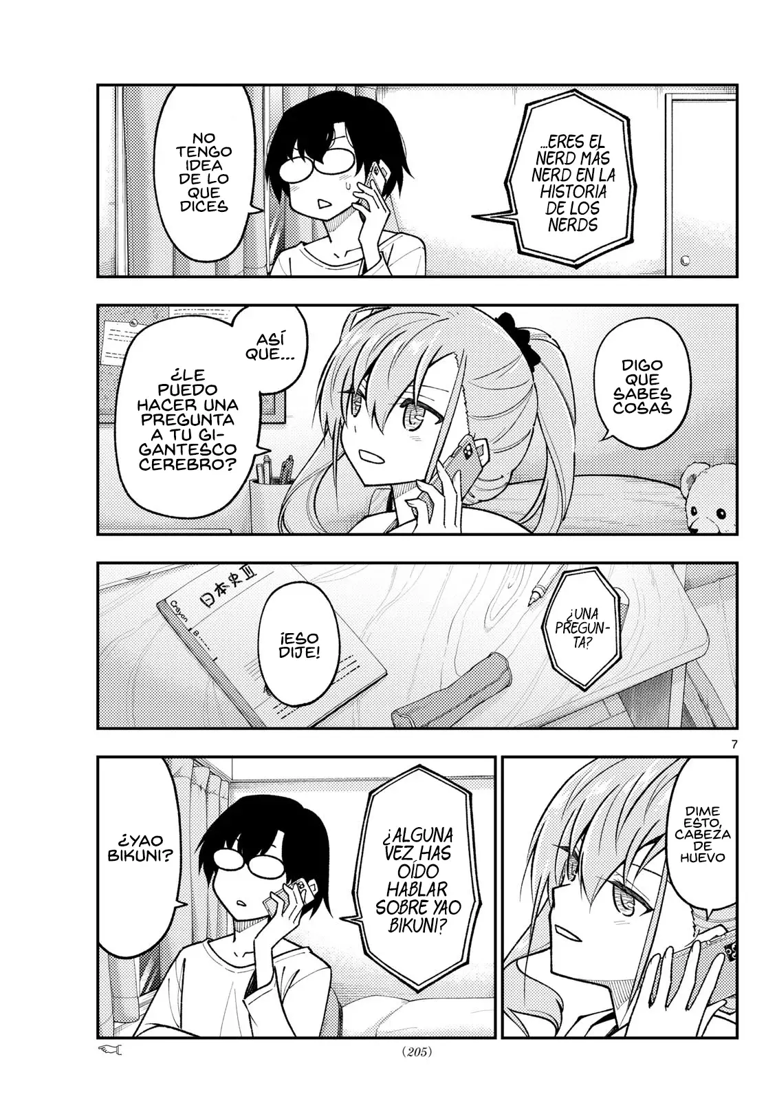 Tonikaku Kawaii Capítulo 271 - Página 8 en español