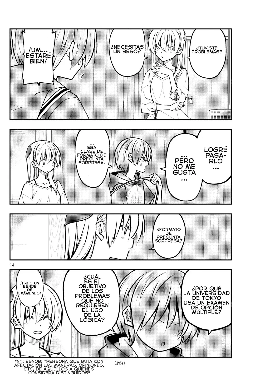 Tonikaku Kawaii Capítulo 272 - Página 15 en español