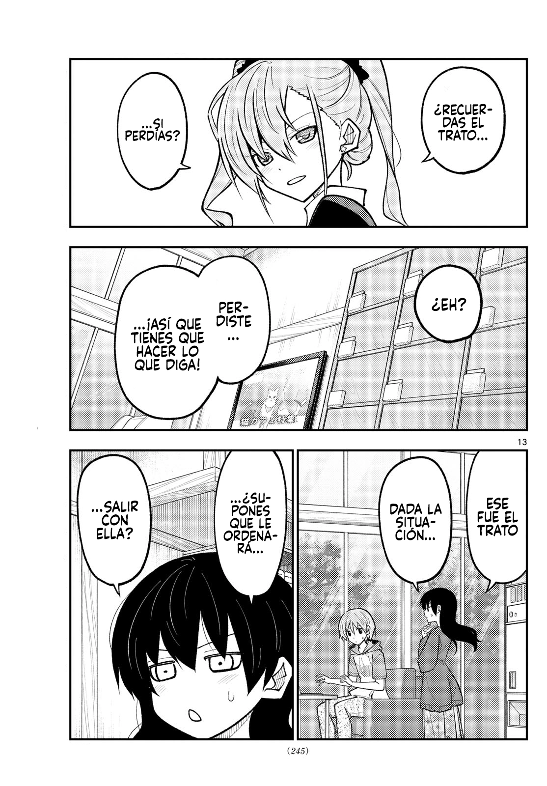 Tonikaku Kawaii Capítulo 273 - Página 13 en español