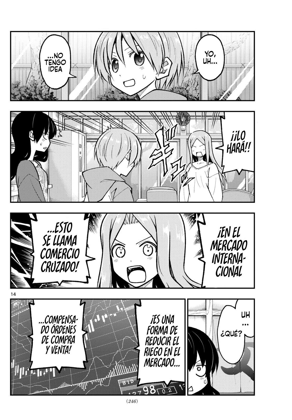 Tonikaku Kawaii Capítulo 273 - Página 14 en español