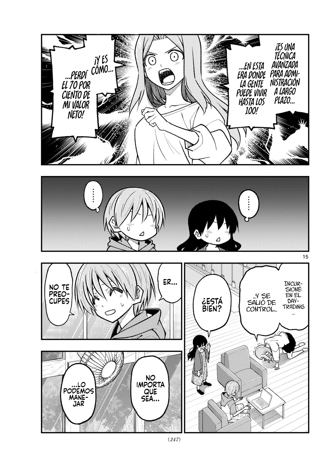 Tonikaku Kawaii Capítulo 273 - Página 15 en español