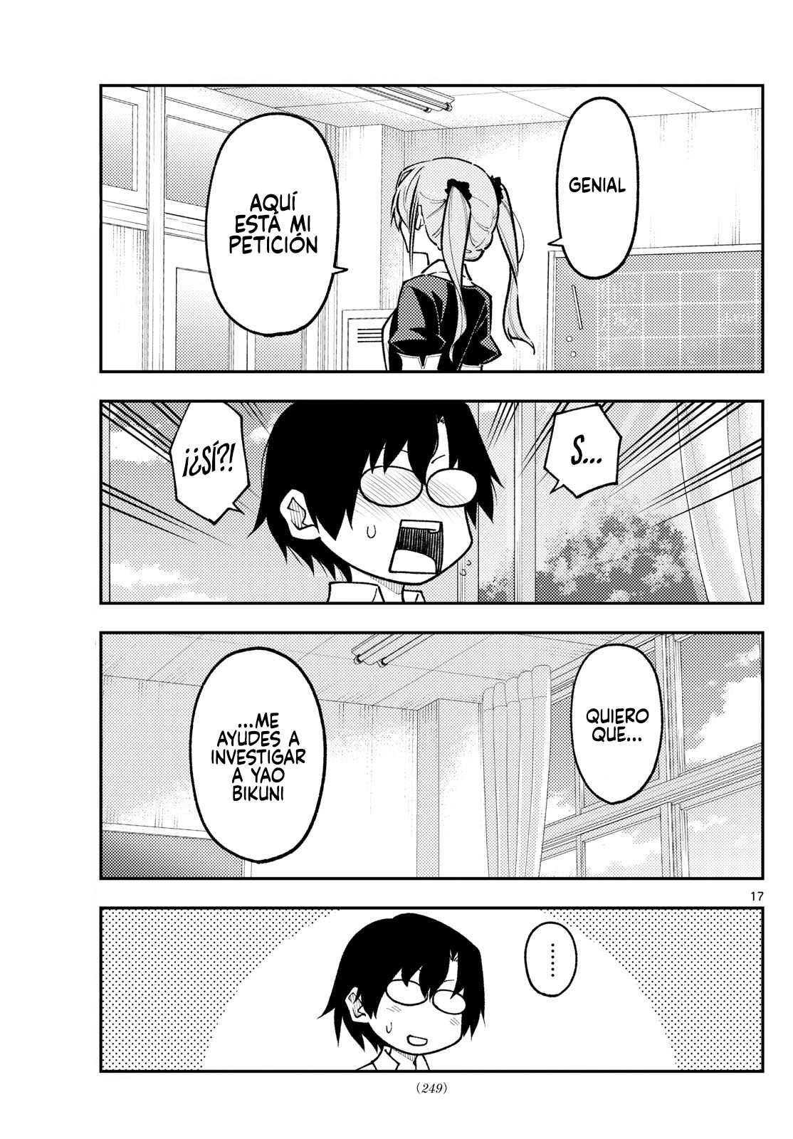 Tonikaku Kawaii Capítulo 273 - Página 17 en español