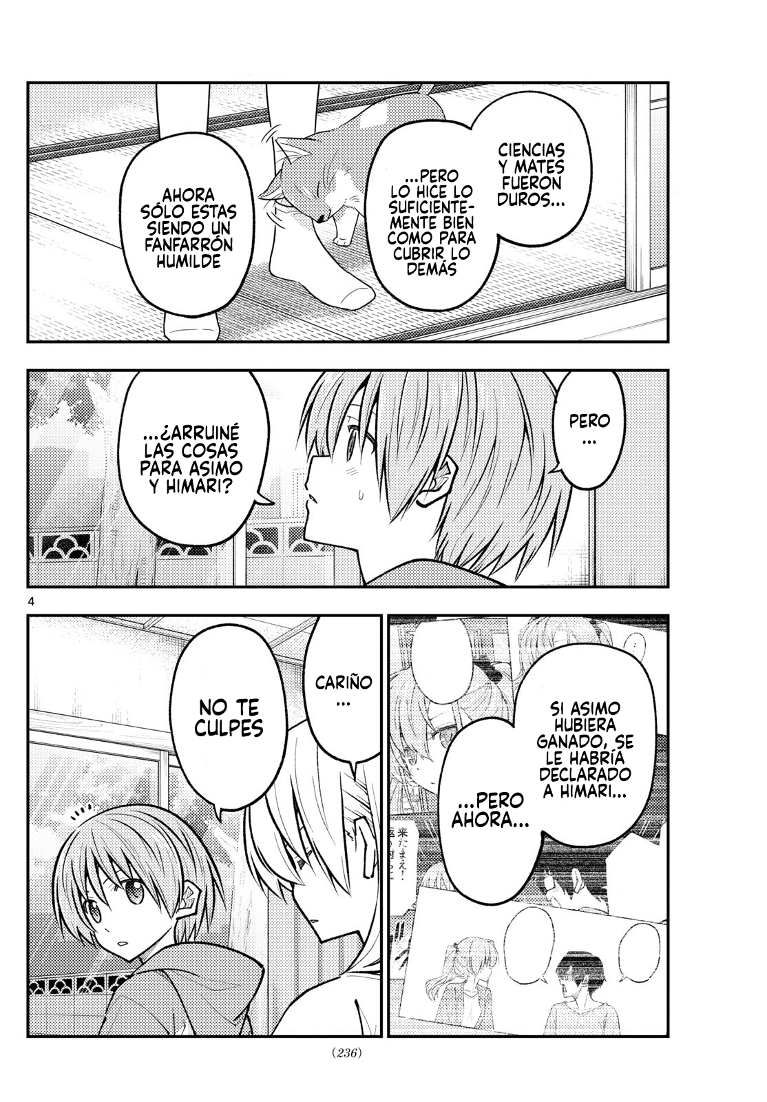 Tonikaku Kawaii Capítulo 273 - Página 4 en español