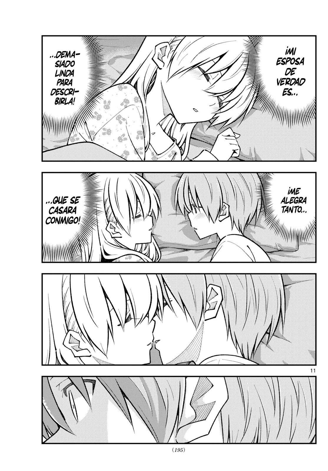 Tonikaku Kawaii Capítulo 274 - Página 11 en español