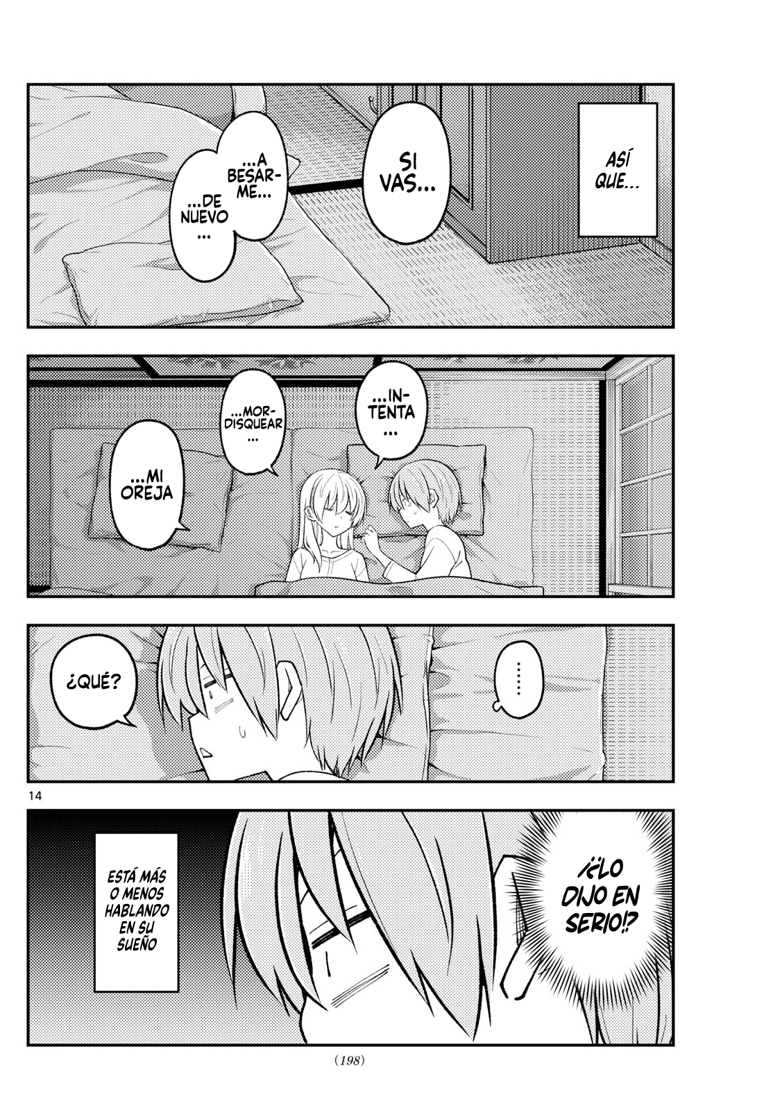 Tonikaku Kawaii Capítulo 274 - Página 14 en español