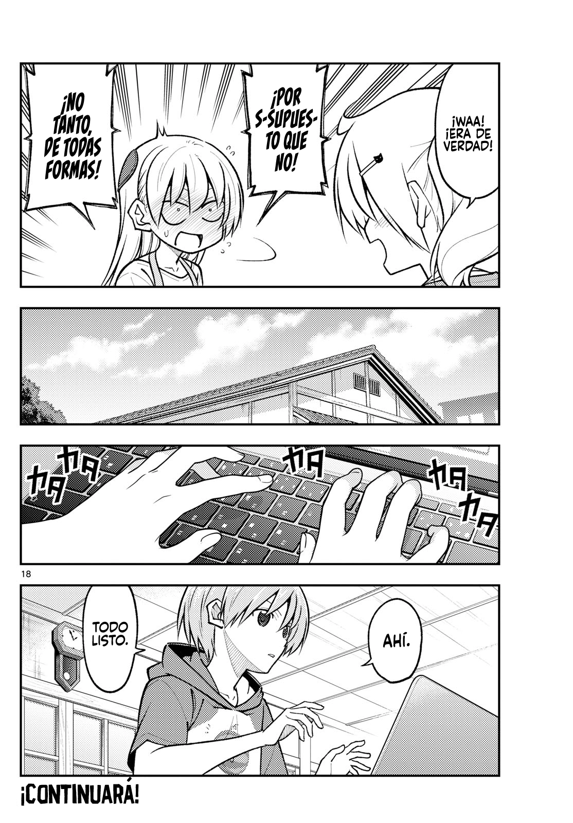 Tonikaku Kawaii Capítulo 274 - Página 18 en español