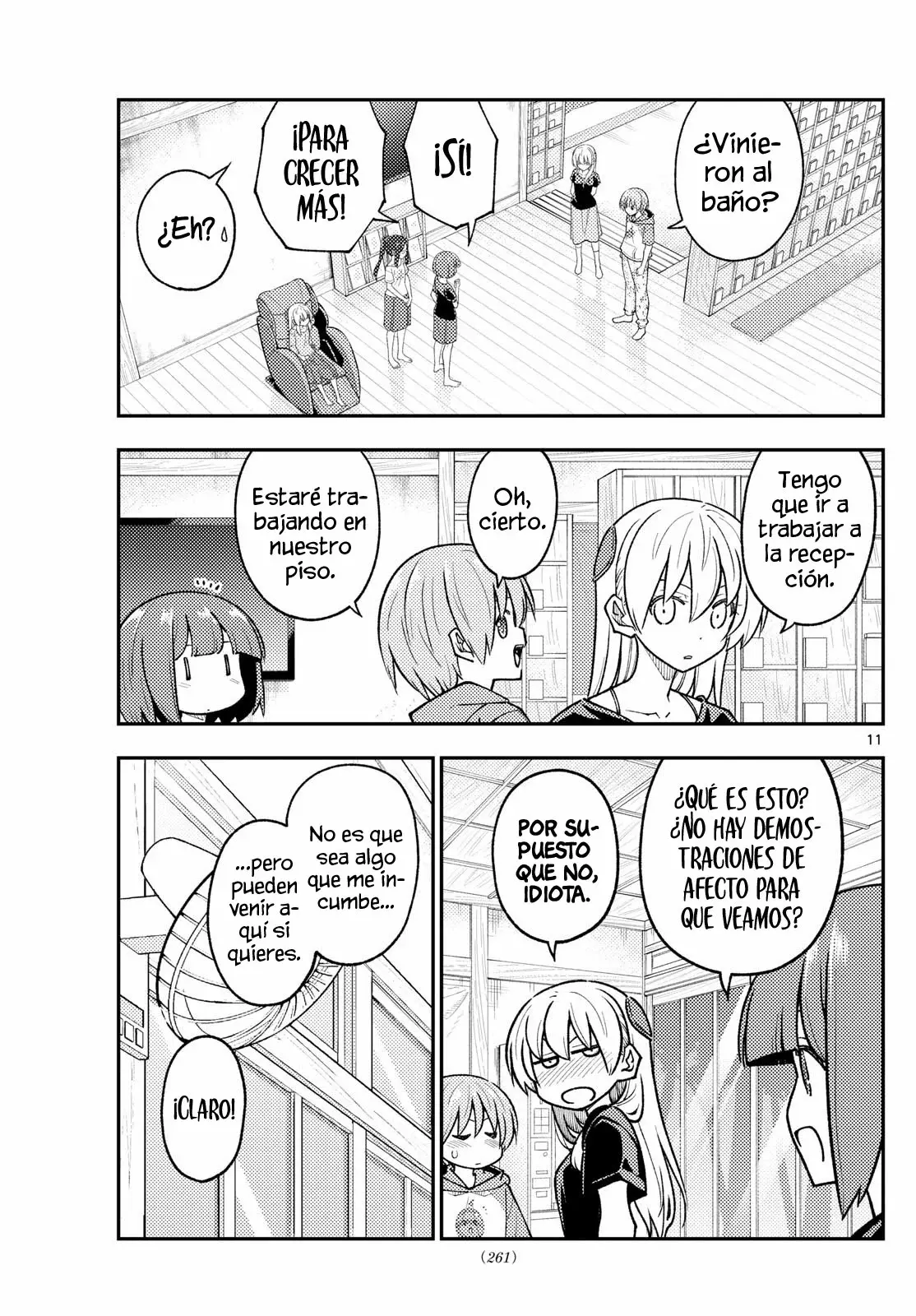 Tonikaku Kawaii Capítulo 279 - Página 13 en español