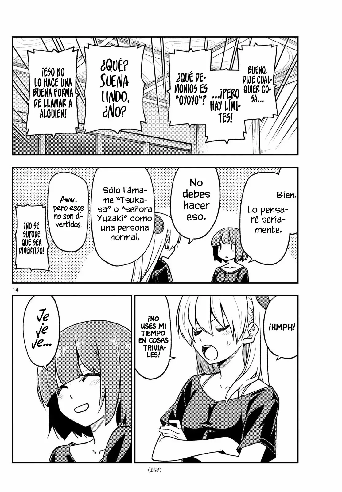 Tonikaku Kawaii Capítulo 279 - Página 16 en español