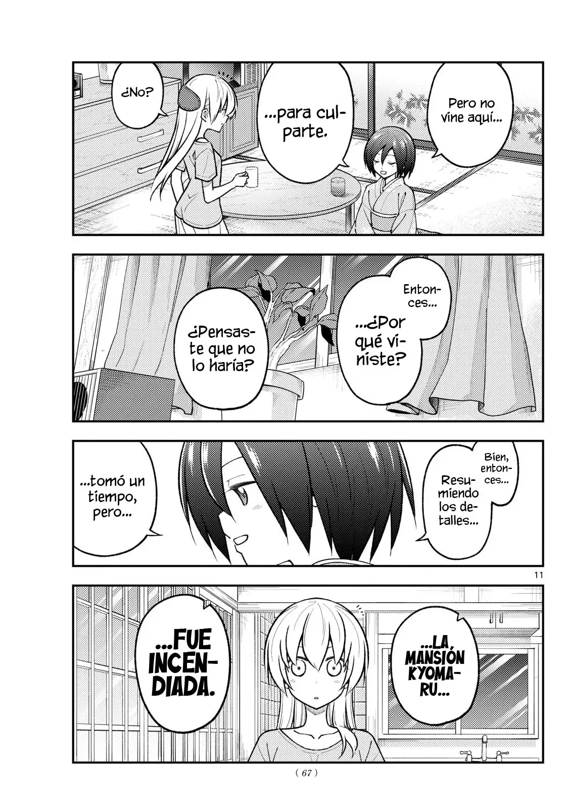 Tonikaku Kawaii Capítulo 282 - Página 13 en español