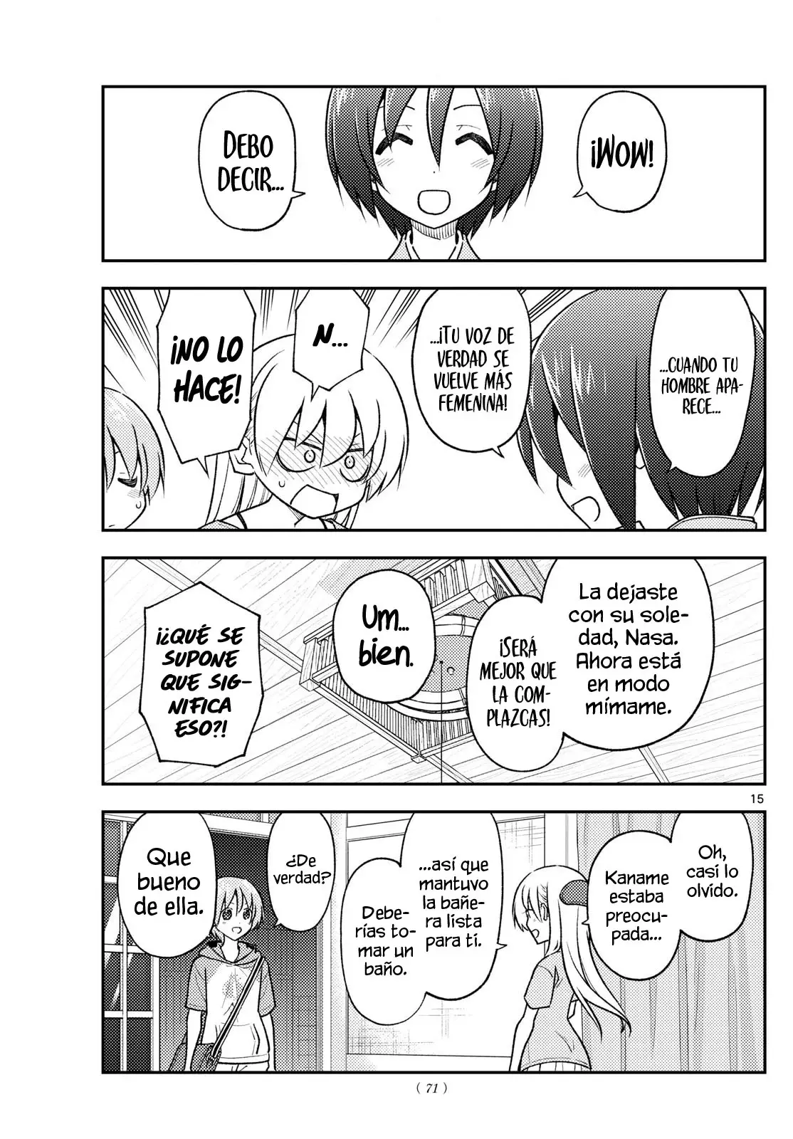 Tonikaku Kawaii Capítulo 282 - Página 17 en español