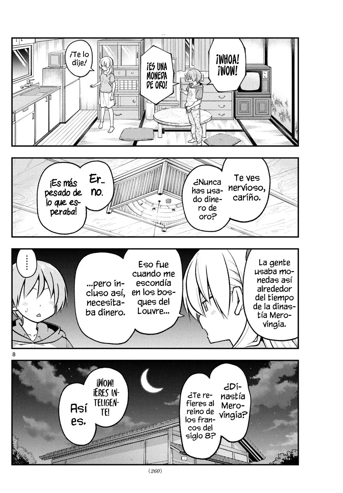 Tonikaku Kawaii Capítulo 283 - Página 10 en español