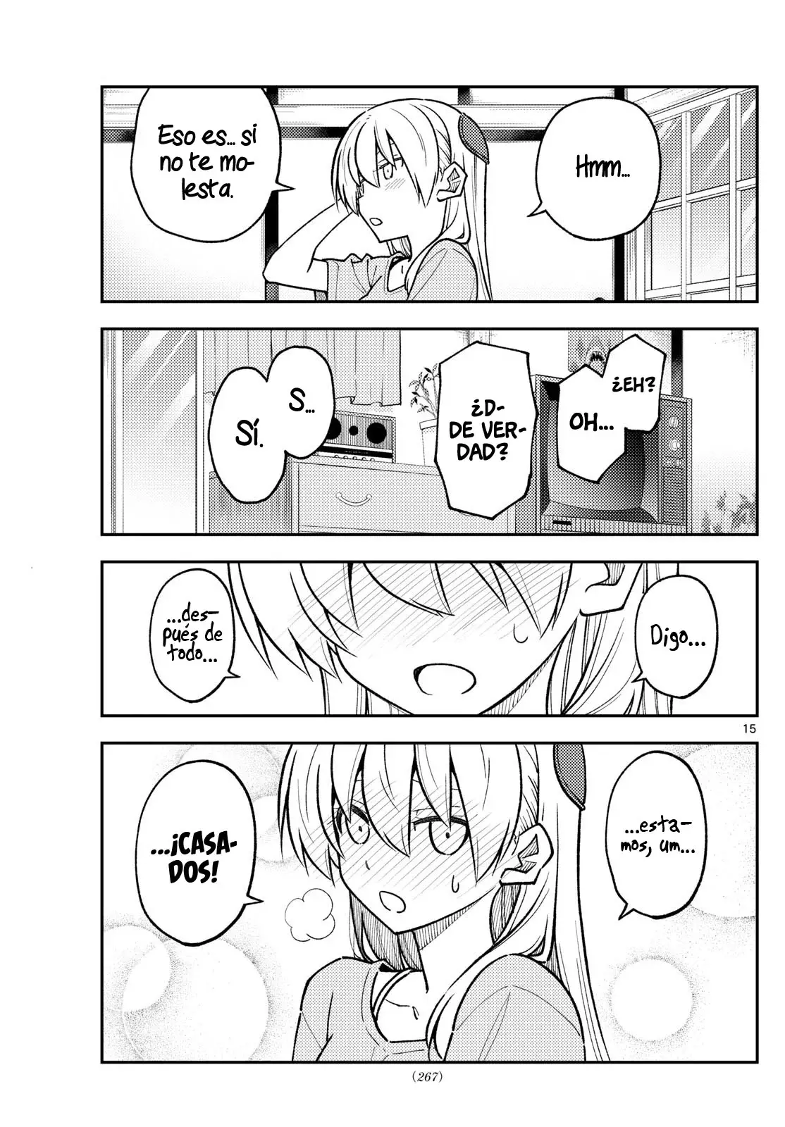 Tonikaku Kawaii Capítulo 283 - Página 17 en español