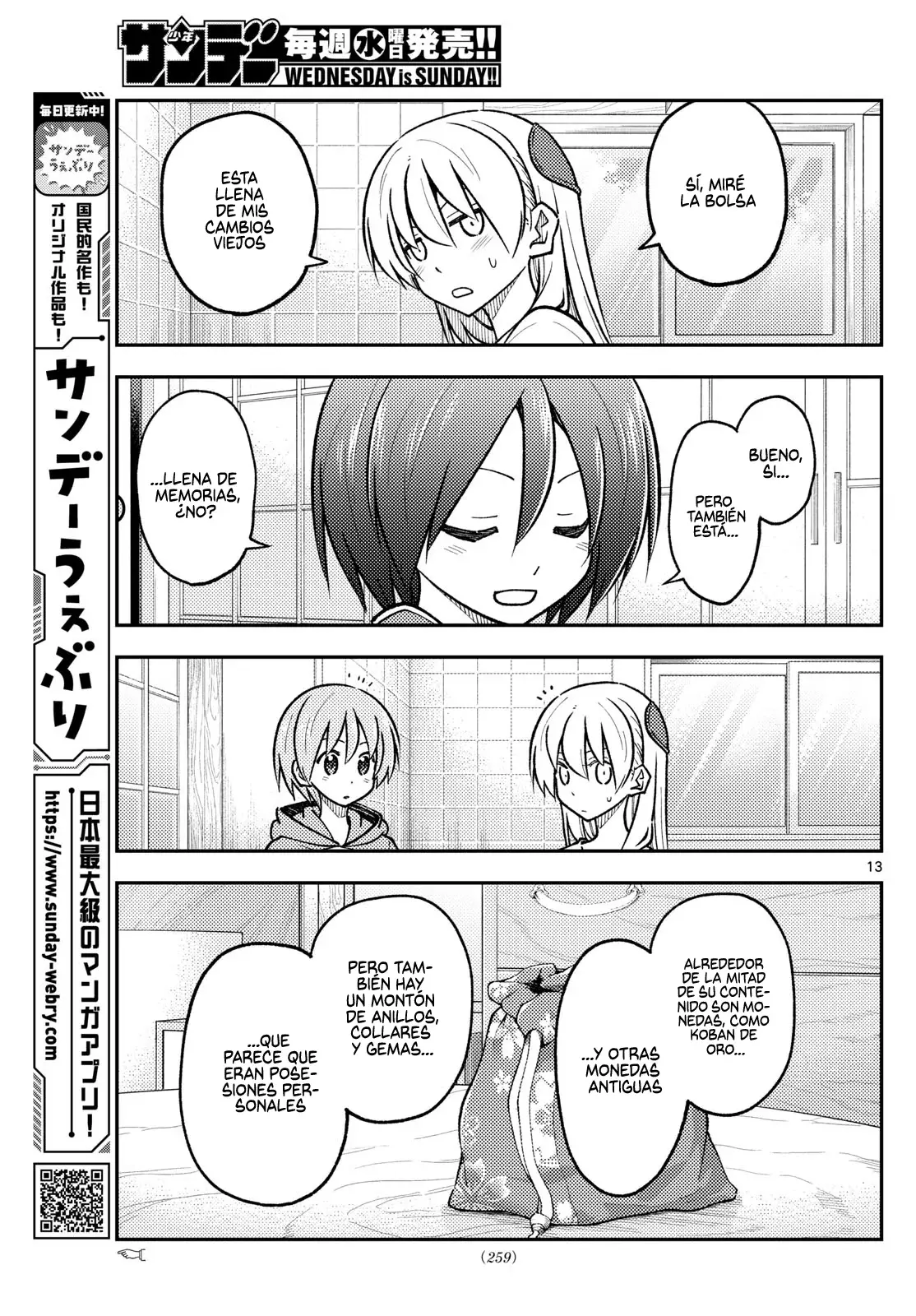 Tonikaku Kawaii Capítulo 286 - Página 15 en español