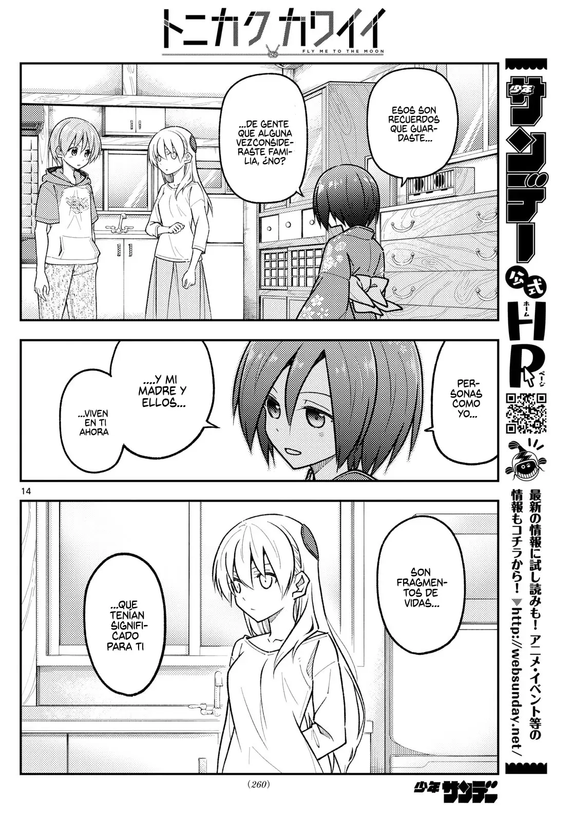 Tonikaku Kawaii Capítulo 286 - Página 16 en español