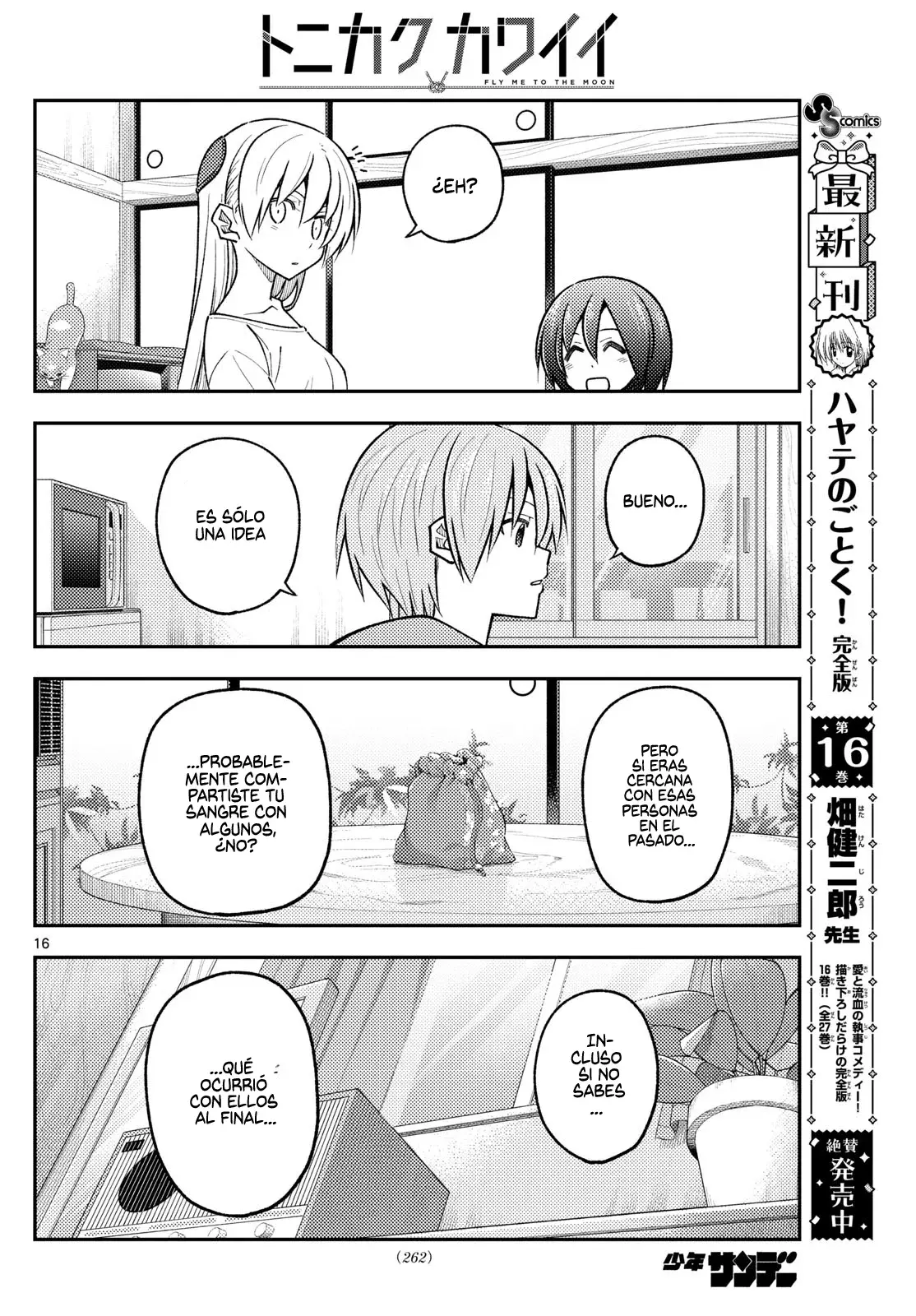 Tonikaku Kawaii Capítulo 286 - Página 18 en español
