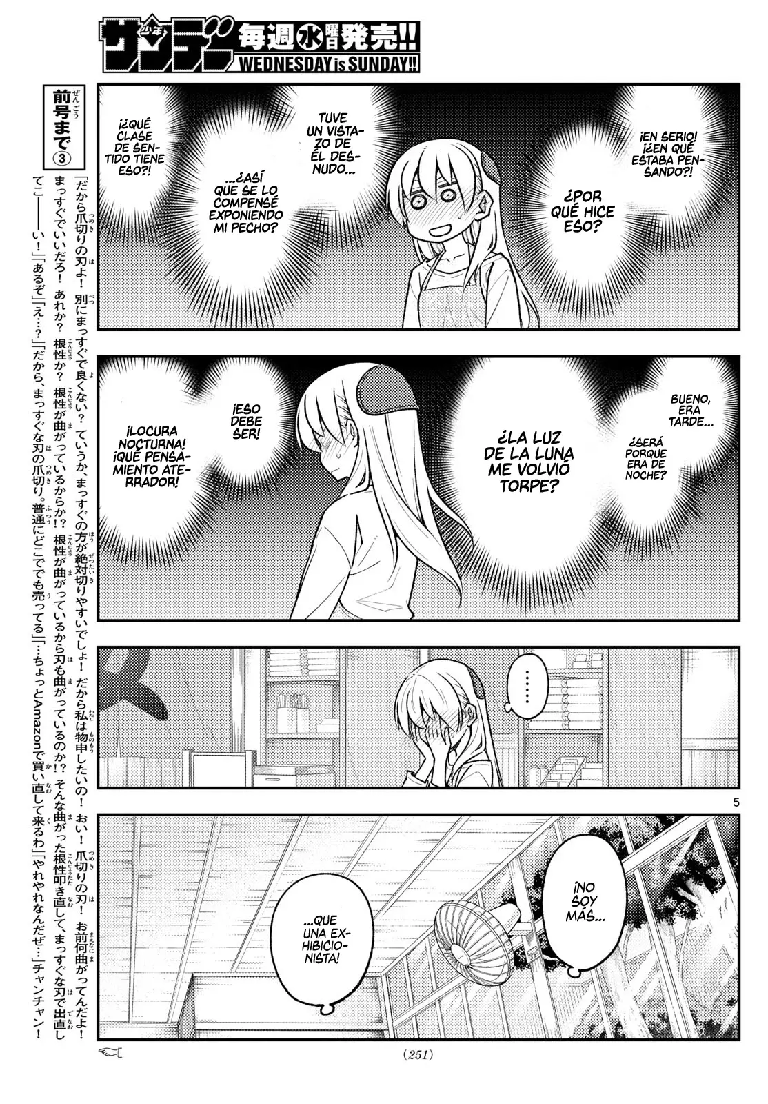 Tonikaku Kawaii Capítulo 286 - Página 7 en español