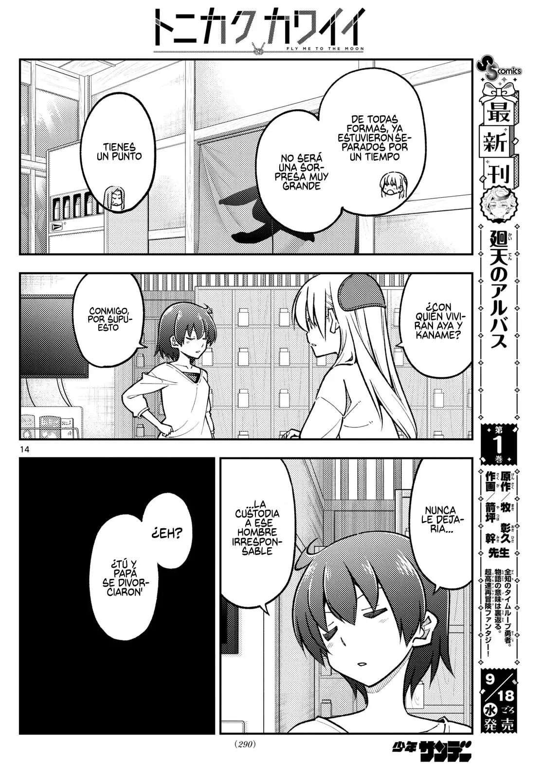 Tonikaku Kawaii Capítulo 287 - Página 16 en español