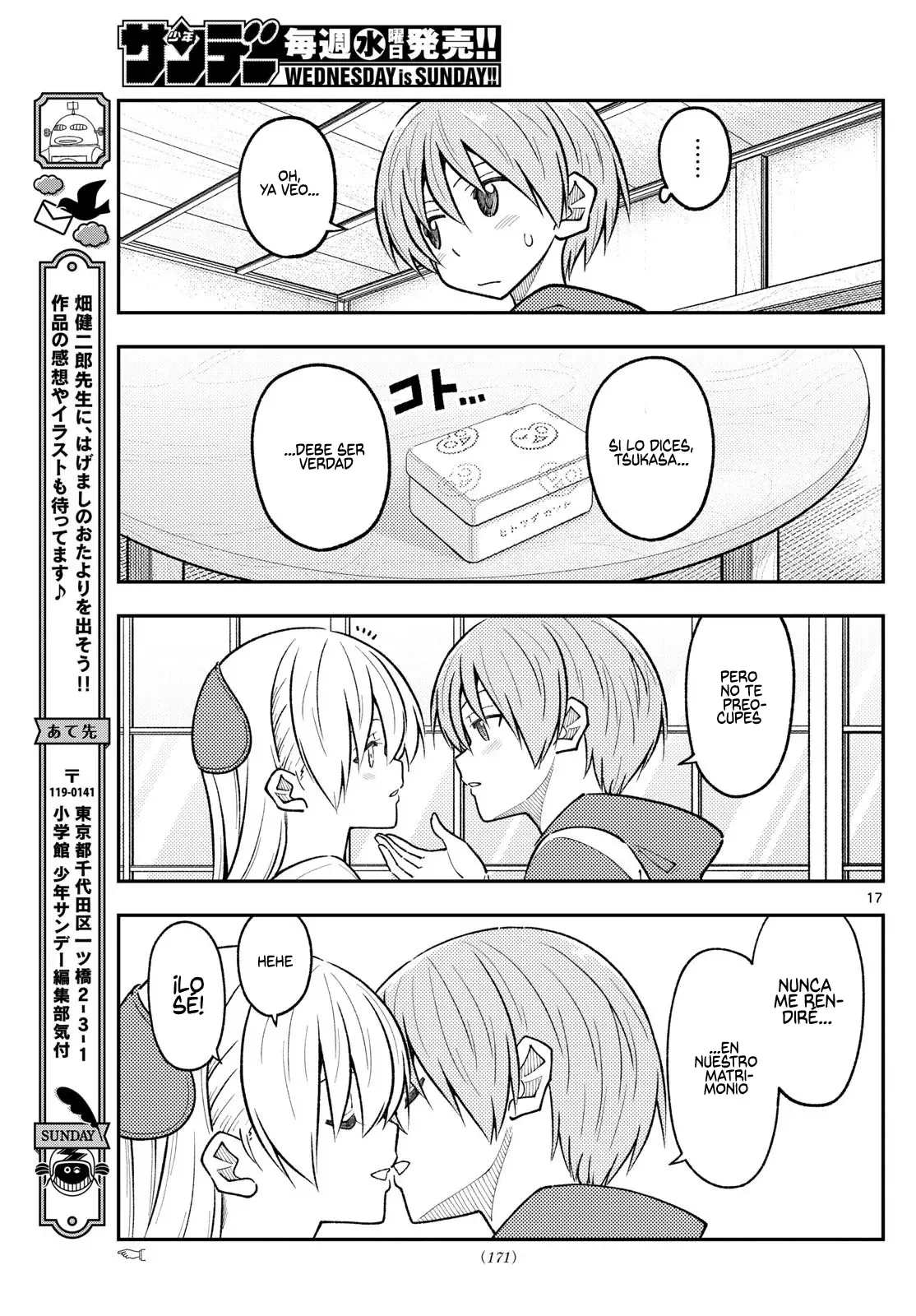 Tonikaku Kawaii Capítulo 288 - Página 19 en español