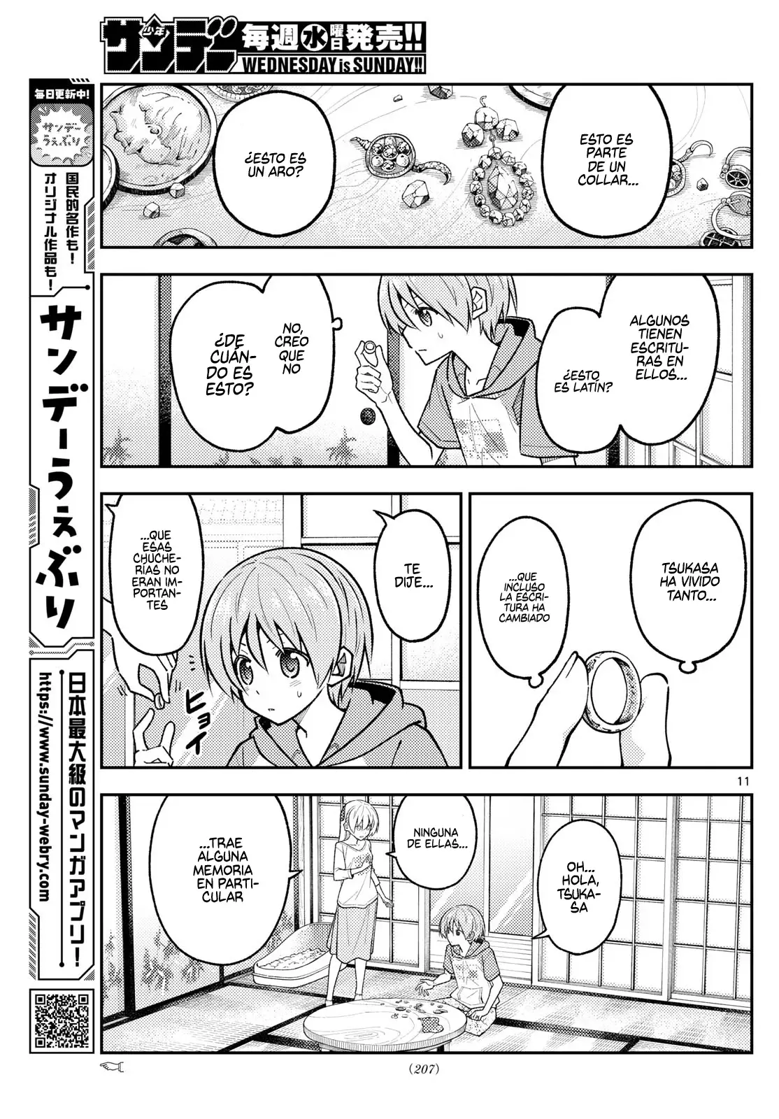 Tonikaku Kawaii Capítulo 289 - Página 13 en español