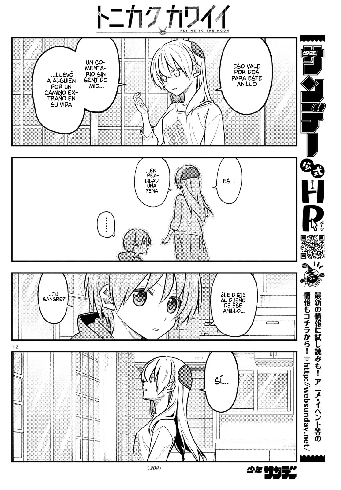 Tonikaku Kawaii Capítulo 289 - Página 14 en español