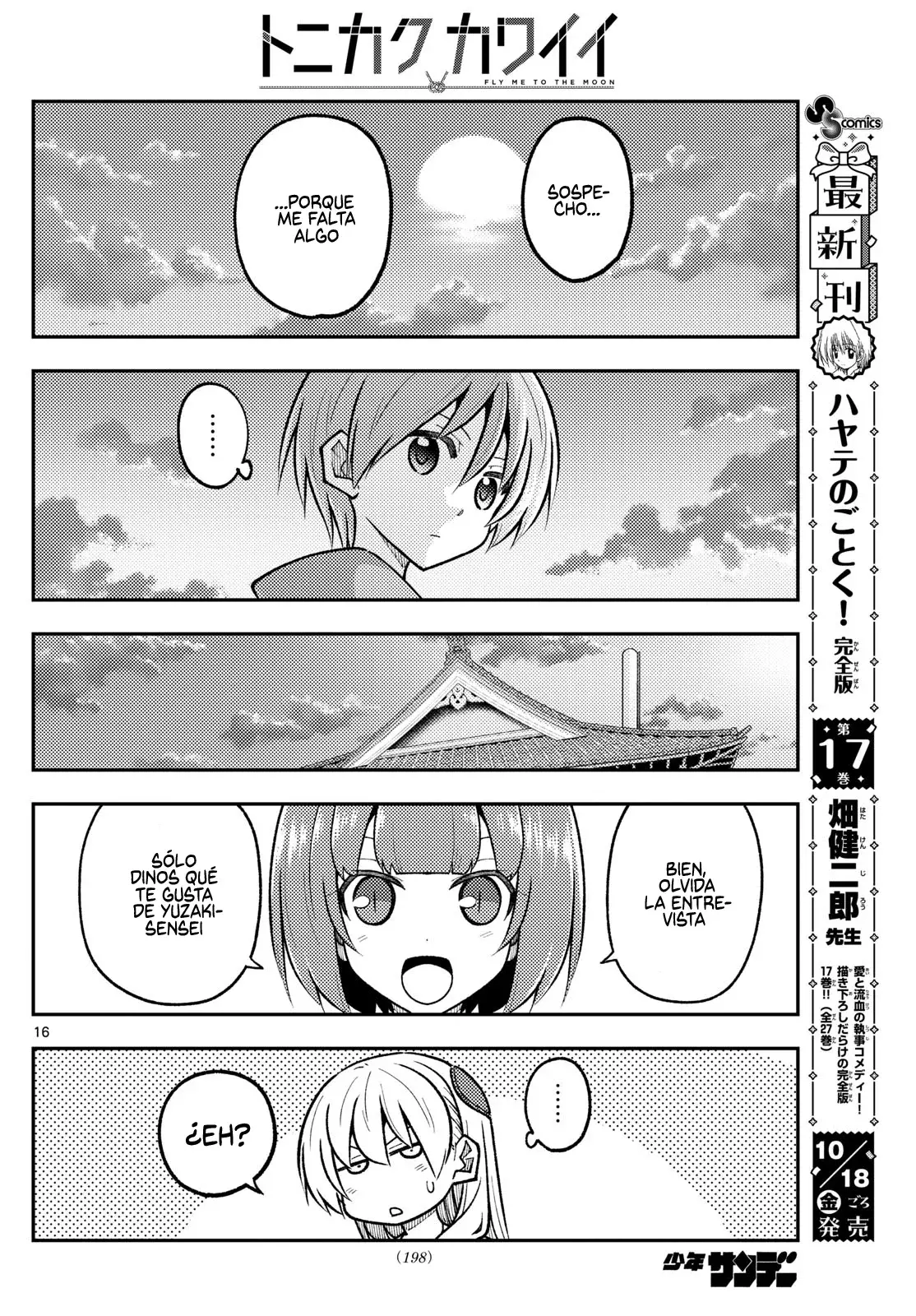 Tonikaku Kawaii Capítulo 290 - Página 18 en español