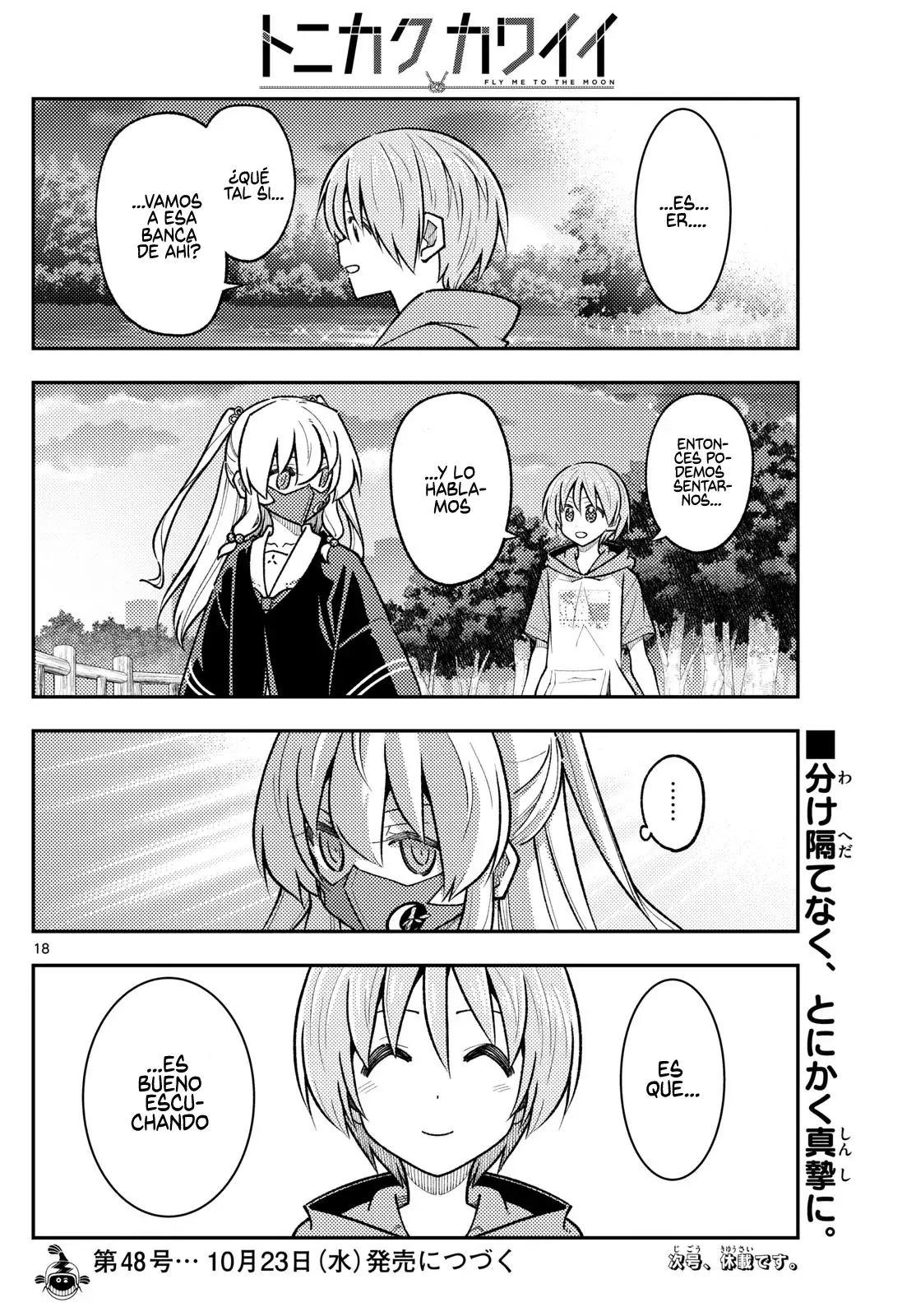 Tonikaku Kawaii Capítulo 290 - Página 20 en español