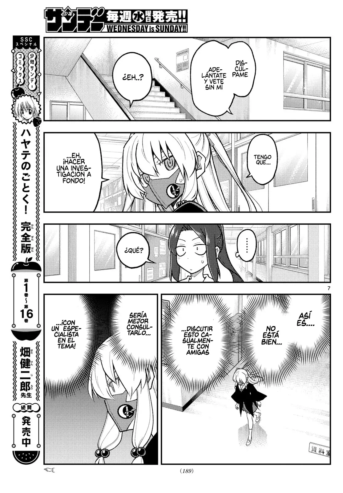 Tonikaku Kawaii Capítulo 290 - Página 9 en español