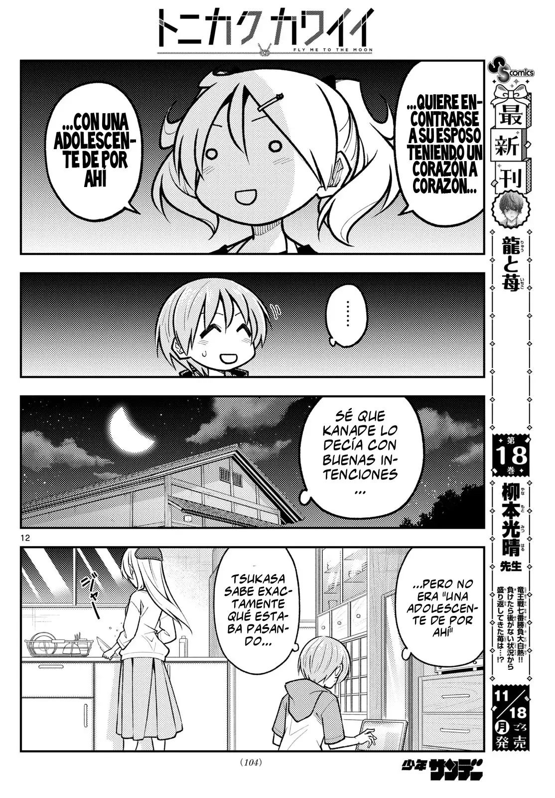 Tonikaku Kawaii Capítulo 294 - Página 14 en español