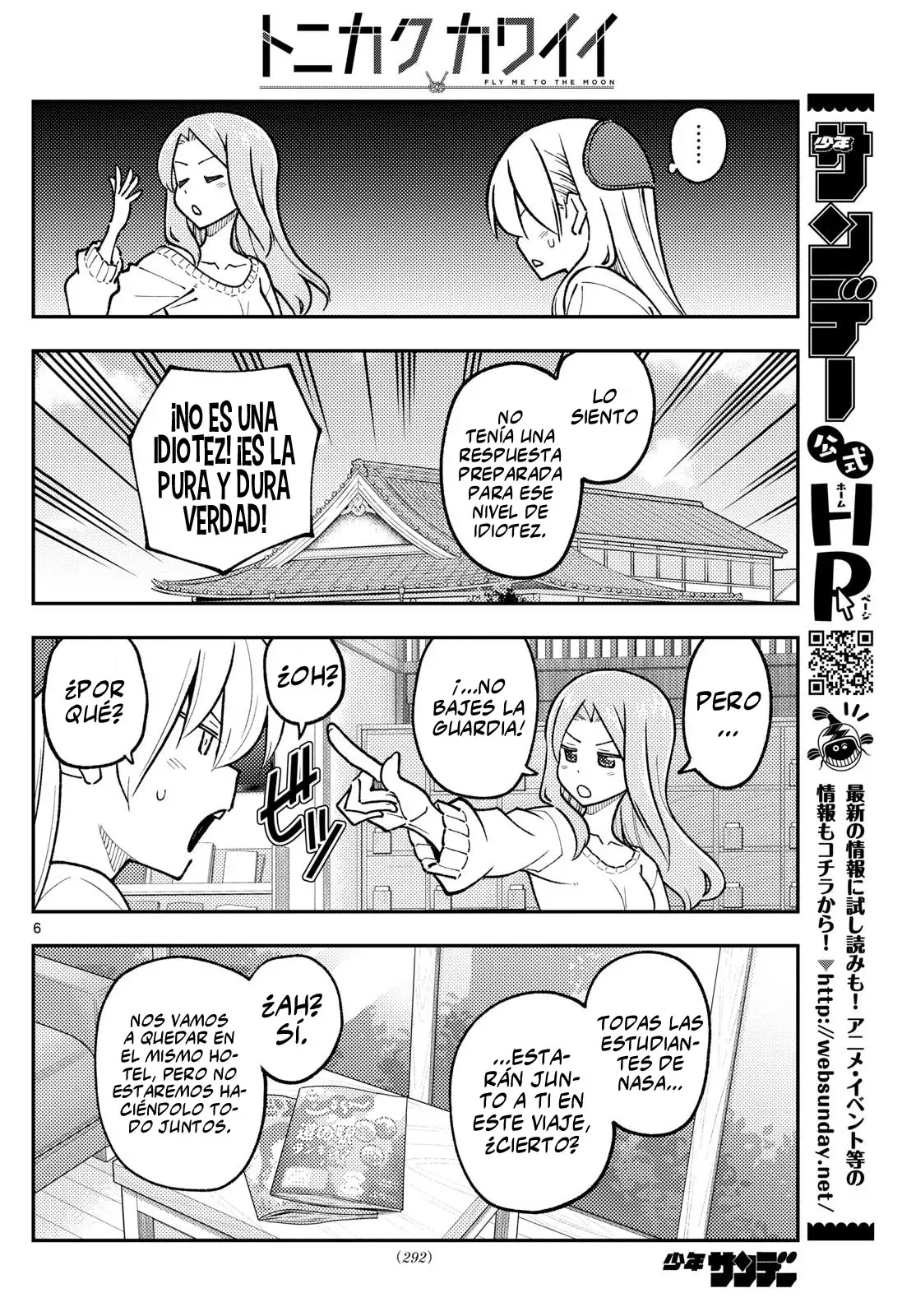 Tonikaku Kawaii Capítulo 299 - Página 8 en español